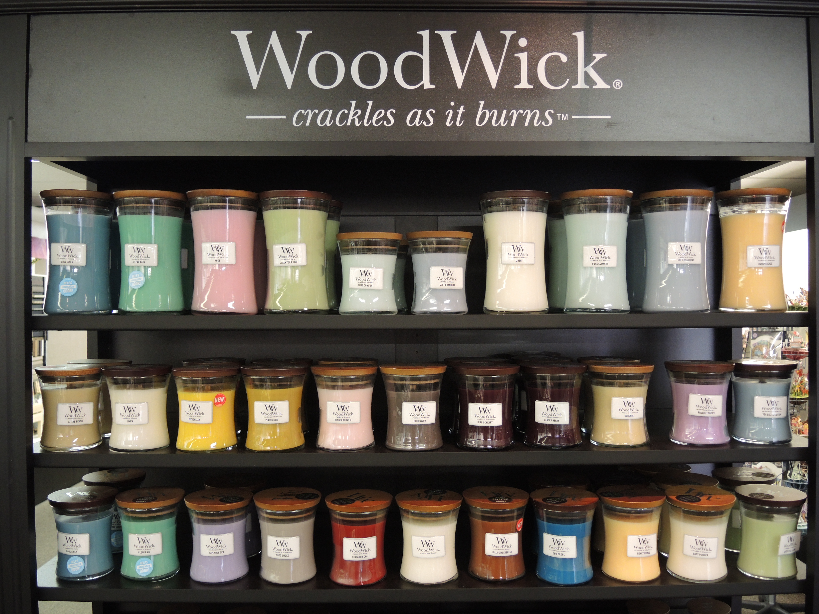 Woodwick kaarsen